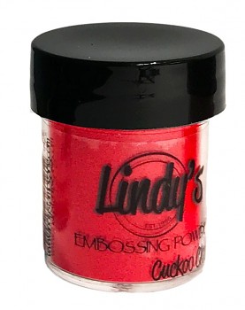 Cuckoo Clock Cardinal / Lindy's Stamp Gang Embossing Powder 
