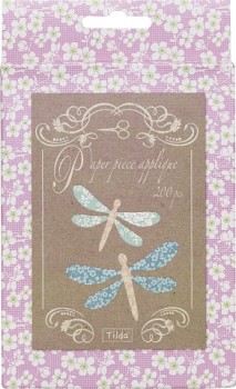 Tilda Paper pieces Dragonfly 6-7cm / 200pcs