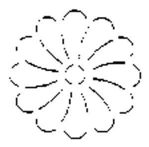 Quilt šablona / Flower
