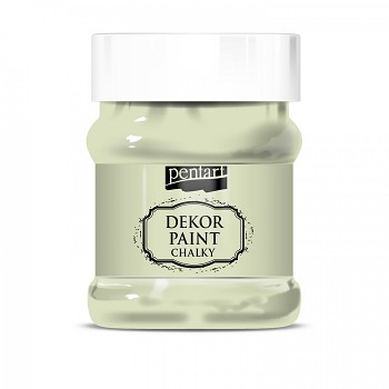 Křídová barva Dekor Paint Soft 230ml / lichen-green