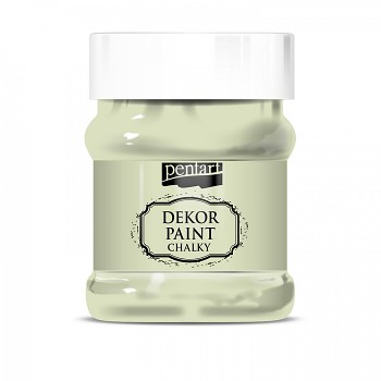 Kriedová farba Dekor Paint Soft 230ml / lišajníková zelená