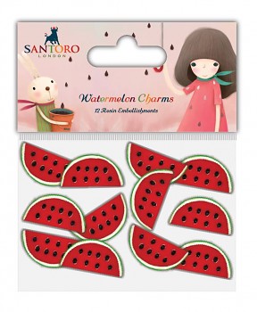 Kori Kumi Resin Charms / 12pcs / Melon