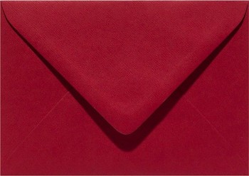 Envelope C6 - 11,5x16cm / Christmas Red / 1St.