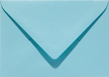 Envelope C6 - 11,5x16cm / Azure blue / 1St.