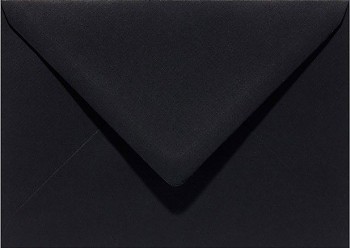 Envelope C6 - 11,5x16cm / Raven Black / 1St.