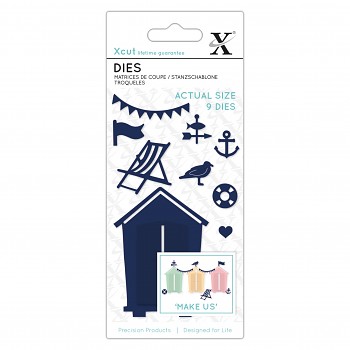 Small Dies (9pcs) - Beach Hut