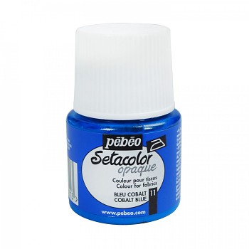 Setacolor Opaque / текстильная краска 45 мл / Cobalt Blue 11