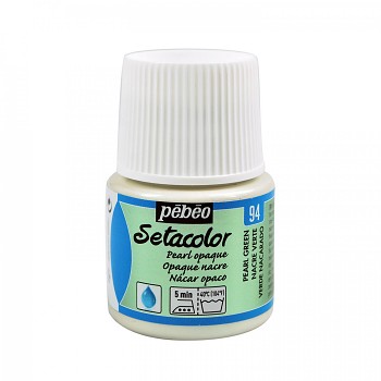 Setacolor Opaque / kolor tekstylne 45ml / Pearl green 94