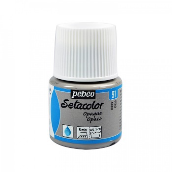 Setacolor Opaque / Textile Colour 45ml / Grey 91