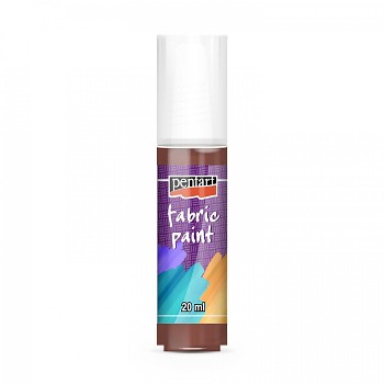 Textilfarbe 20ml / dark brown