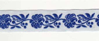 Folk Ribbon 22mm / 1m / darl blue