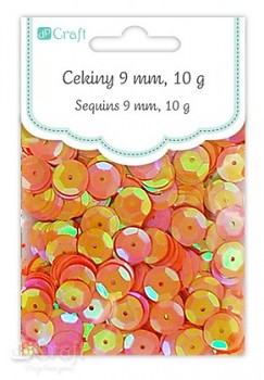 Sequins / 10g / orange