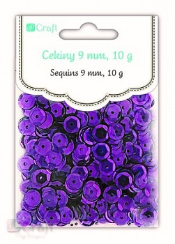 Sequins / 10g / metallic purple