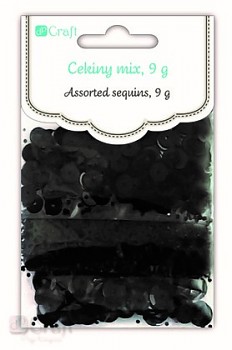 CEKINY / black set / 9g