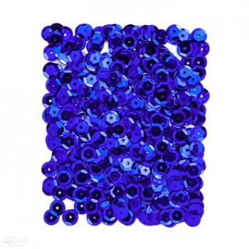 Metallic sequins / 15g / dark blue