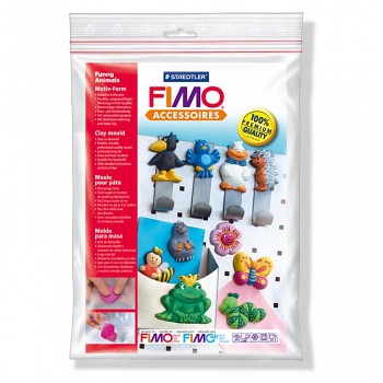 Fimo silikonová forma "Funny annimals"