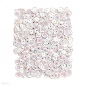 Opalescent sequins / 15g / pearl
