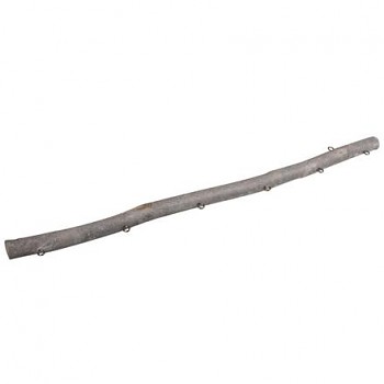 Dřevěná větvička s háčky / 40cm