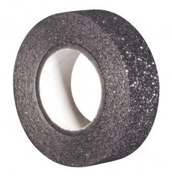 Glitter Tape / 15mm x 5m / platinum