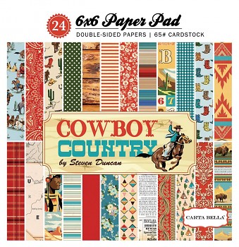 Cowboy Country / Papiersätze 6x6