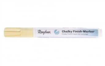 Chalky Finish marker 2-4mm / alabaster white