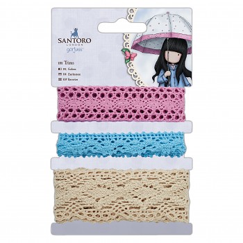 1m Trims (3pcs) - Santoro Gorjuss