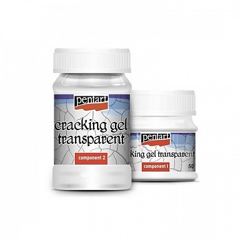 Cracking gel transparent / 50 + 100 ml