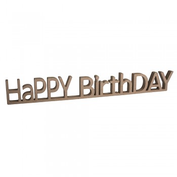 MDF HaPPY BirthDAY / 42x1.5x5.5 см