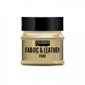 Farba do tkanin i skóry 50 ml / light brown