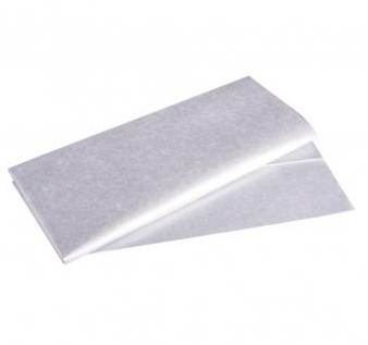 Tissue paper, lightfast, 50x70cm, 3 sheets, silver