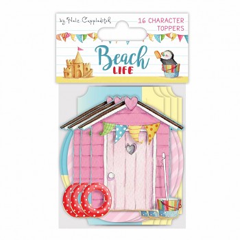 Beach Life Character Toppers / 16ks / kartónové výrezy