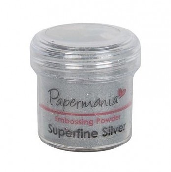 Embosovací prášok Papermania / Super Fine Silver
