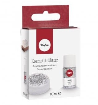 Kosmetik-Glitter / 10ml / Silber