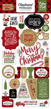 Celebrate Christmas / Chipboard Phrases / 6x12"  