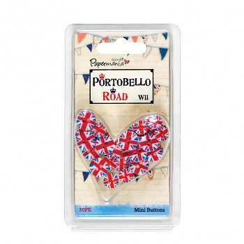 Gombíky Portobello Road / 30ks