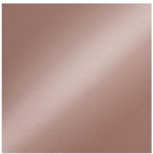Scrapbookový papier / 12x12 / 200g/m2 / metalický medený lesklý