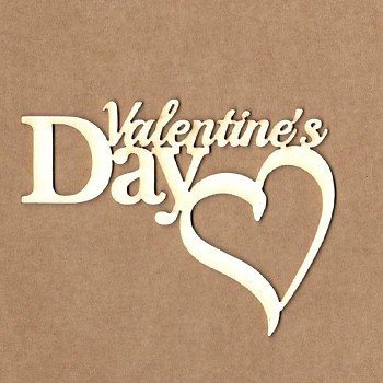 Chipboards - Valentine's Day / 7x9cm / 1pcs