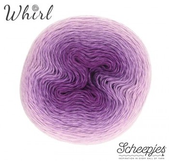 Dúhové klbko Whirl / 215g / 1000m / 558 Shrinking Violet