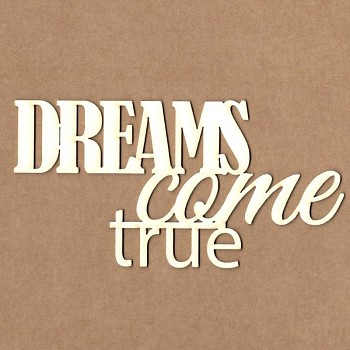 Chipboards - Dreams come true / 13,5cm / 1St.