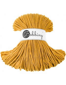 Bobbiny Cotton Cord Junior 3mm / 100m / Mustard