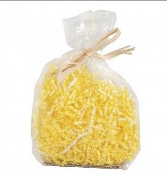 Paper decorative herbage, bag 50g, corn yellow