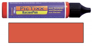 PicTixx 3D voskové pero / 29ml / oranžová