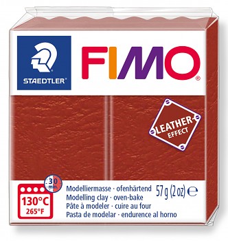 Fimo LEATHER rust (749) 