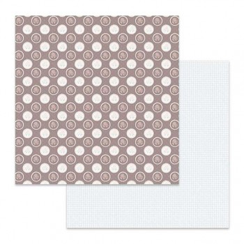 Scrapbookový papier / 12x12 / Texture polka dots