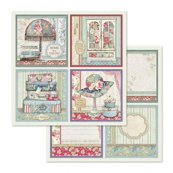 Scrapbookingpapier / 12x12 / 4 Frame decorations