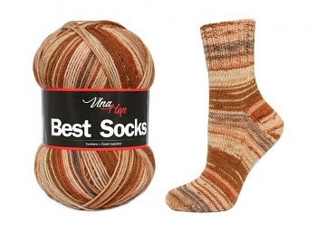 Пряжа для вязания Best Socks 4-fach / 100г / 420 м / 10418