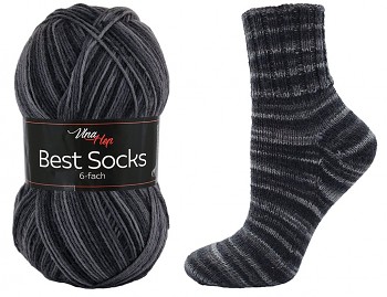 Best Socks 6-fach / 150g / č. 7036