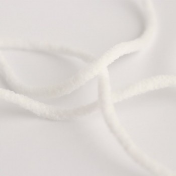 Face mast elastic soft 2,5mm white / 5m