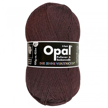 Opal Uni 4-ply / 100g / 5192 dark brown