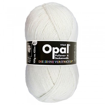 Opal Uni 4-ply / 100g / 2620 white